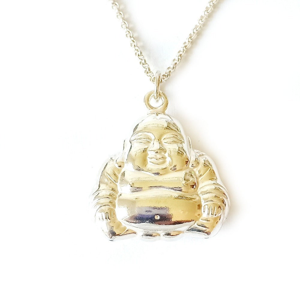 Buddha bedel zilver