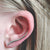 ear climber zilver