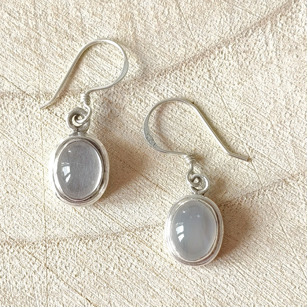 labradoriet oorbellen
