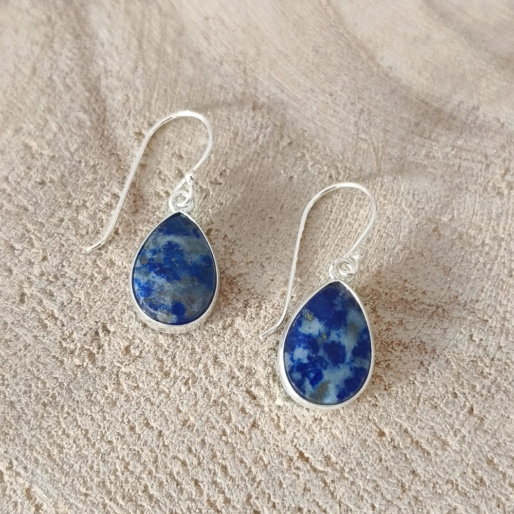 oorbellen lapis lazuli