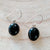 oorbellen onyx