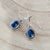 oorhangers lapis lazuli