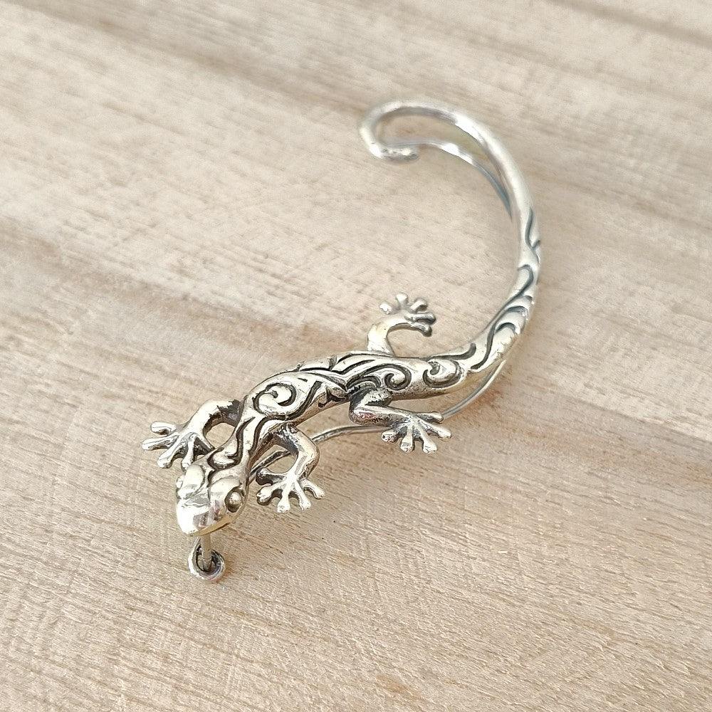zilveren gecko