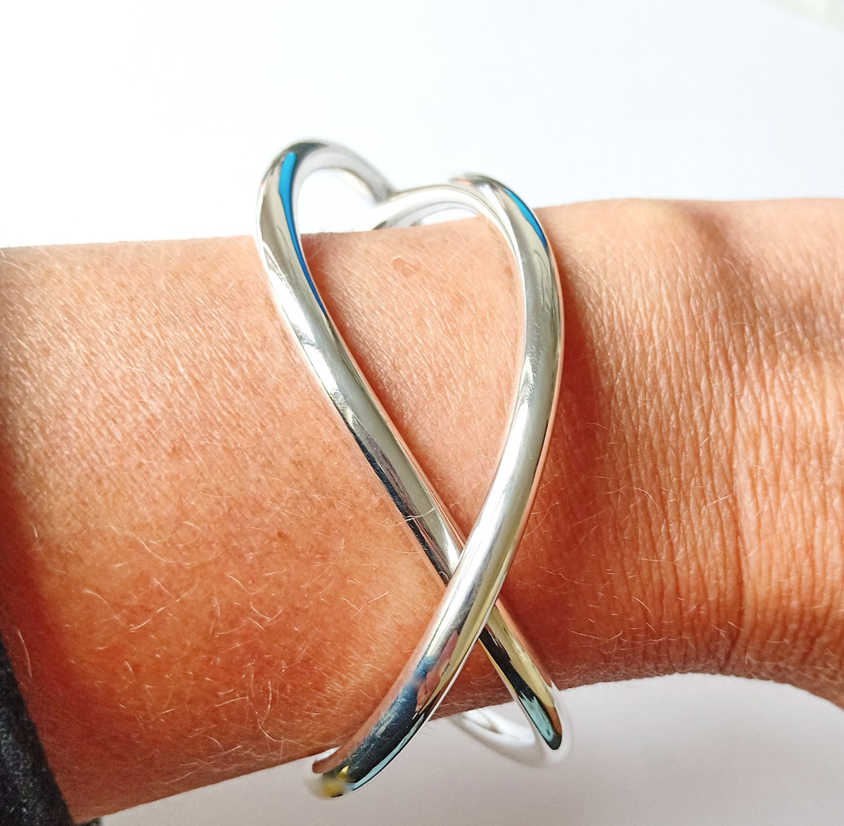 zilveren design armband