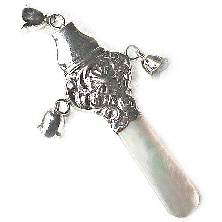 rammelaar zilver belletjes