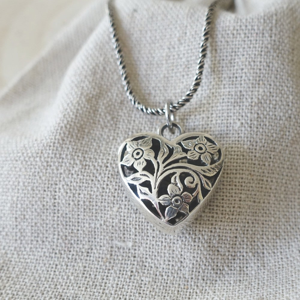 Hanger hart zonnebloem