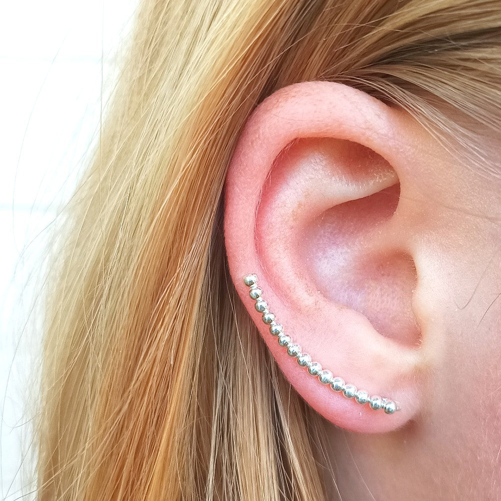 earclimbers zilver