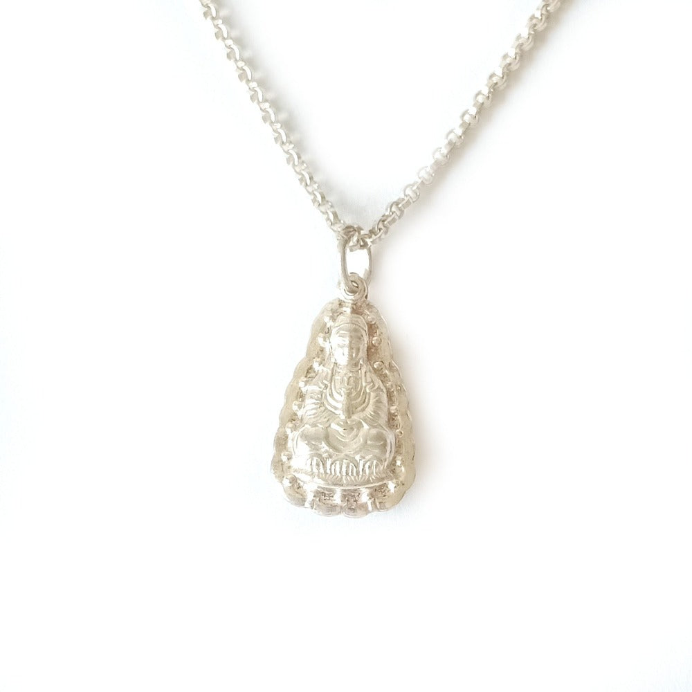 Hanger Boedha zilver