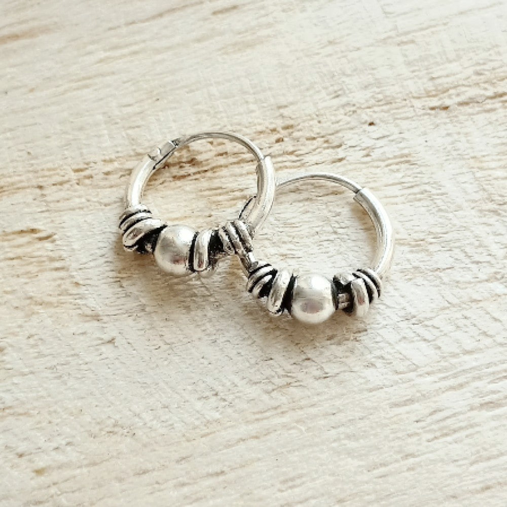 oorring zilver