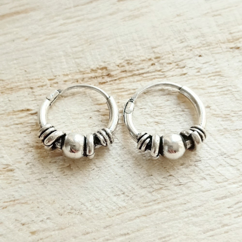 oorring zilver