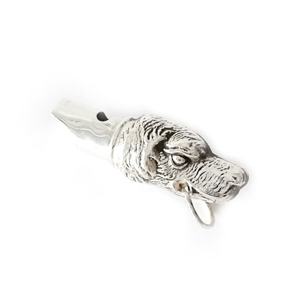 hondenfluit zilver